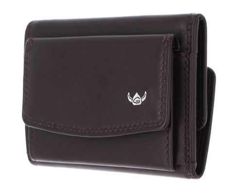 Golden Head Polo RFID Protect Minischeintasche 1314 Dunkelbraun