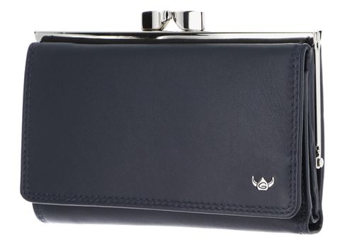 Golden Head Polo RFID Protect Bügelbörse 2157 Marineblau