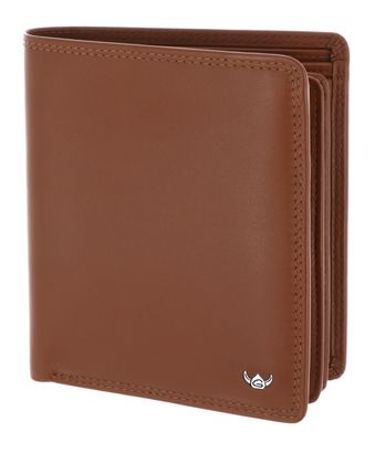 Golden Head Polo RFID Protect Kombischeintasche 1231 Cognac