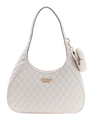 GUESS Atabey Hobo Bag Cream White