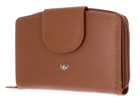 Golden Head Polo RFID Protect Damenbörse mit RV 3319 Cognac Golden Head Polo RFID Protect Damenbörse mit RV 3319 Cognac