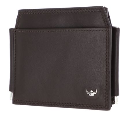 Golden Head Polo RFID Protect Clip-Scheintasche 1923 Dunkelbraun