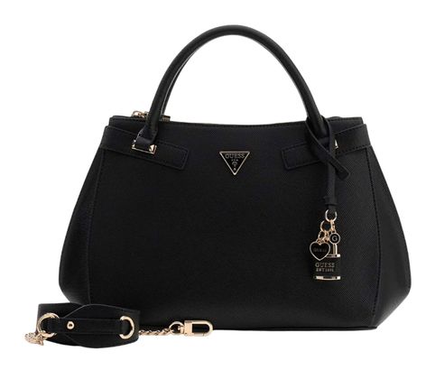 GUESS Serenova Girlfriend Satchel Black