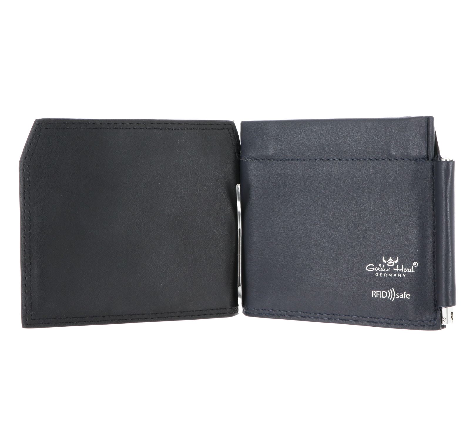 Golden Head Polo RFID Protect Clip-Scheintasche 1923 Marineblau Golden Head Polo RFID Protect Clip-Scheintasche 1923 Marineblau