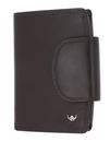 Golden Head Polo RFID Protect Kombischeintasche mit Riegel 1439 Dunkelbraun