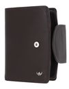 Golden Head Polo RFID Protect Kombischeintasche mit Riegel 1439 Dunkelbraun