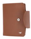 Golden Head Polo RFID Protect Kombischeintasche mit Riegel 1439 Cognac