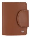 Golden Head Polo RFID Protect Kombischeintasche mit Riegel 1439 Cognac
