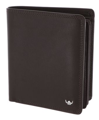Golden Head Polo RFID Protect Kombischeintasche 1231 Dunkelbraun