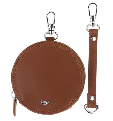 Golden Head Polo RV-Schlüsseletui rund 5110 Cognac