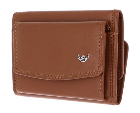 Golden Head Polo RFID Protect Minischeintasche 1314 Cognac