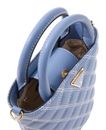 GUESS Giully II Mini Tote Grey Blue GUESS Giully II Mini Tote Grey Blue