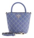 GUESS Giully II Mini Tote Grey Blue GUESS Giully II Mini Tote Grey Blue