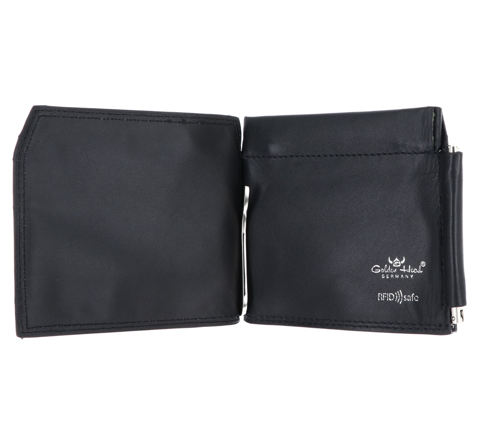 Golden Head Polo RFID Protect Clip-Scheintasche 1923 Schwarz Golden Head Polo RFID Protect Clip-Scheintasche 1923 Schwarz