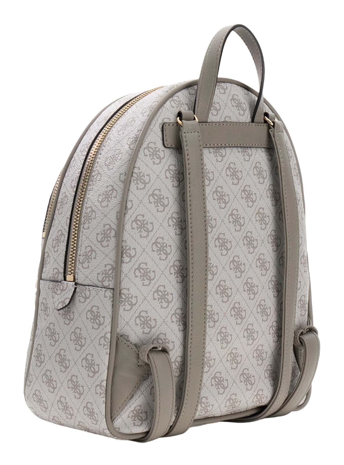 GUESS Manhattan II Backpack L Dark Taupe Logo GUESS Manhattan II Backpack L Dark Taupe Logo
