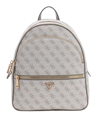 GUESS Manhattan II Backpack L Dark Taupe Logo GUESS Manhattan II Backpack L Dark Taupe Logo