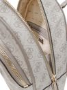 GUESS Manhattan II Backpack L Dark Taupe Logo GUESS Manhattan II Backpack L Dark Taupe Logo