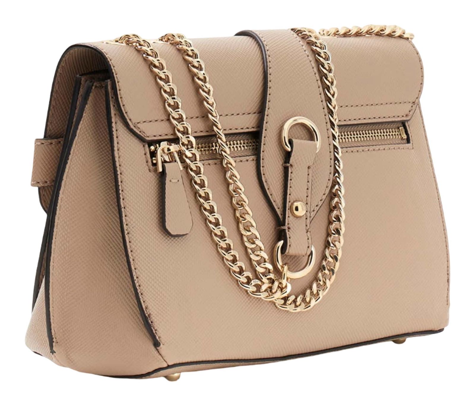GUESS Serenova Convertible Xbody Flap Bag Pale Mocha GUESS Serenova Convertible Xbody Flap Bag Pale Mocha