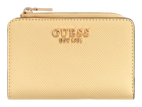 GUESS Serenova SLG Zip Around Card Case Yellow