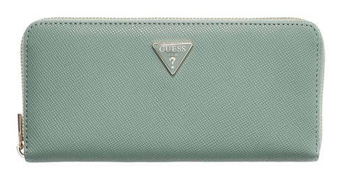 GUESS Serenova SLG Large Zip Around Wallet L Light Sage