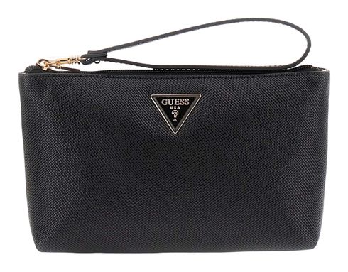 GUESS Laurel II Wristlet Pouch Black