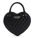 GUESS Atabey Heart Bag Black