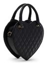 GUESS Atabey Heart Bag Black