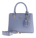 GUESS Noelle II Multi Compartment Satchel S Grey Blue