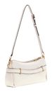 GUESS Yesba Mini Top Zip Bag Cream White