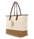 U.S. POLO ASSN. Pool Party Shopping Bag L Natural