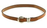 b.belt Valeria 25mm Leather Belt W110 Cognac