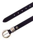 b.belt Valeria 25mm Leather Belt W75 Black