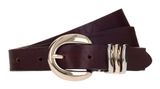 b.belt Valeria 25mm Leather Belt W65 Dark Brown