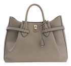 GUESS Yesba Girlfriend Satchel Bag Dark Taupe