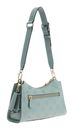 GUESS Cresidia II Top Zip Shoulder Bag Light Sage Logo GUESS Cresidia II Top Zip Shoulder Bag Light Sage Logo