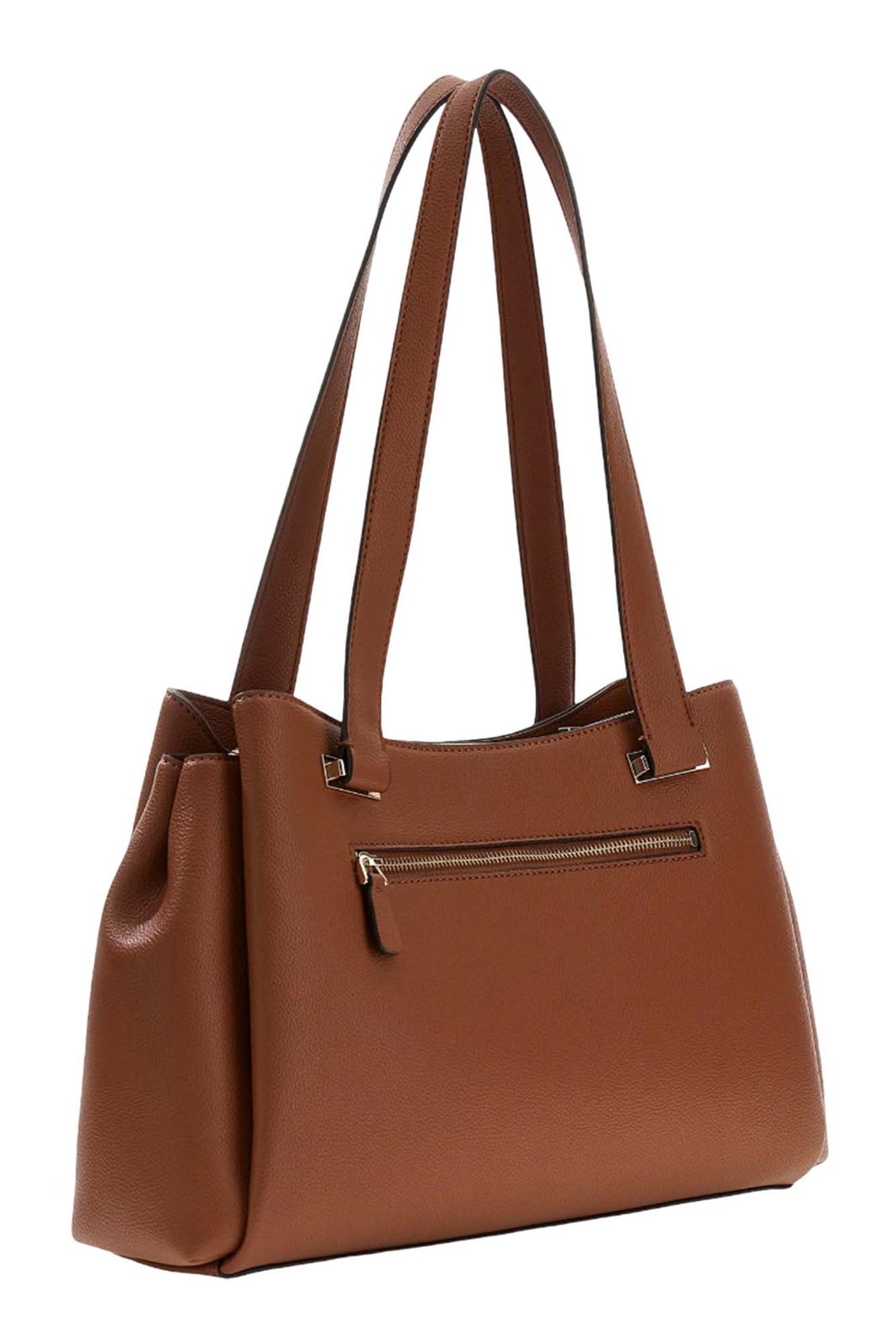 GUESS Evie Girlfriend Carryall Cognac GUESS Evie Girlfriend Carryall Cognac