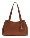 GUESS Evie Girlfriend Carryall Cognac GUESS Evie Girlfriend Carryall Cognac