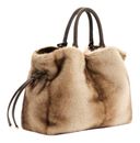 GUESS Mavis Satchel Espresso Multi GUESS Mavis Satchel Espresso Multi