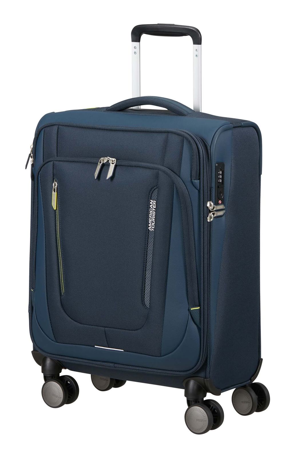 American Tourister Wanderlite Spinner TSA S Dark Navy American Tourister Wanderlite Spinner TSA S Dark Navy