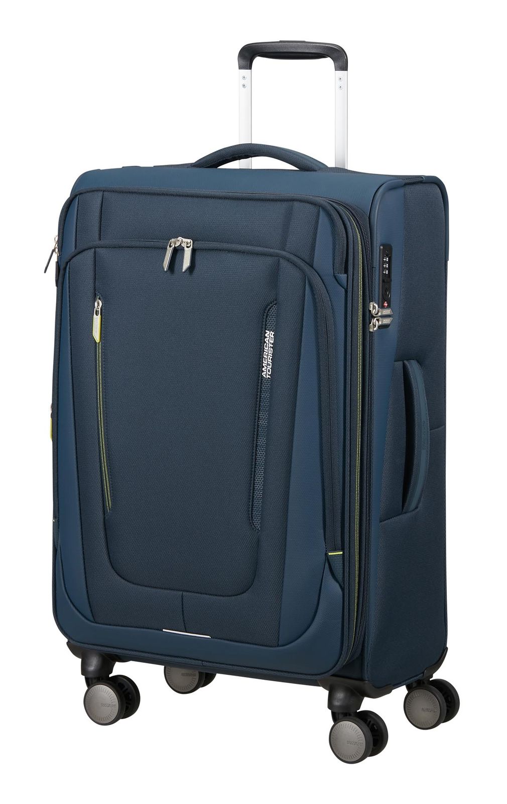 American Tourister Wanderlite Spinner Exp. TSA M Dark Navy American Tourister Wanderlite Spinner Exp. TSA M Dark Navy