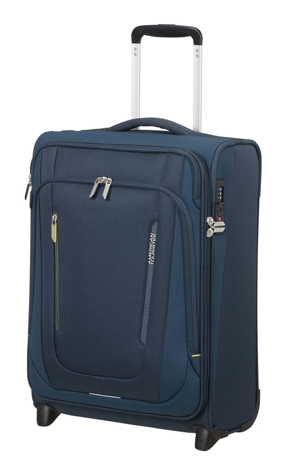 American Tourister Wanderlite Upright TSA S Dark Navy American Tourister Wanderlite Upright TSA S Dark Navy