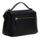 GUESS Evie Top Handle Flap Bag Black