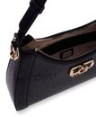 GUESS Karnilla Logo Shoulder Bag Coal Logo
