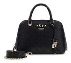 GUESS Dita Dome Satchel Bag Black Logo