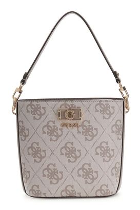 GUESS Karnilla Logo Bucket Dark Taupe Logo