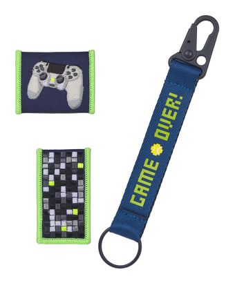 Lässig Bold Glow in the Dark School Patches Set 3-teilig Gaming