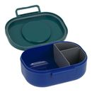 Lässig Style & Snack Lunchbox Unique blue/green Lässig Style & Snack Lunchbox Unique blue/green