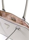 GUESS Arnela Shoulder Satchel Bag Light Taupe