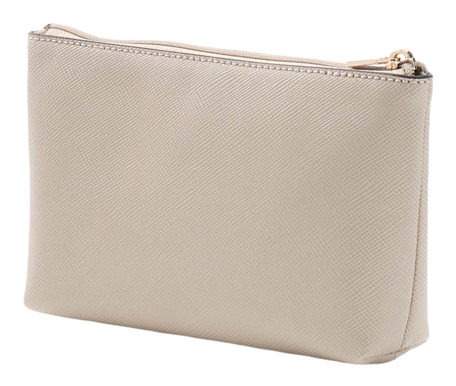 GUESS Laurel II Wristlet Pouch Taupe GUESS Laurel II Wristlet Pouch Taupe