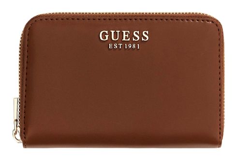 GUESS Laurel II SLG Medium Zip Around Wallet Cognac